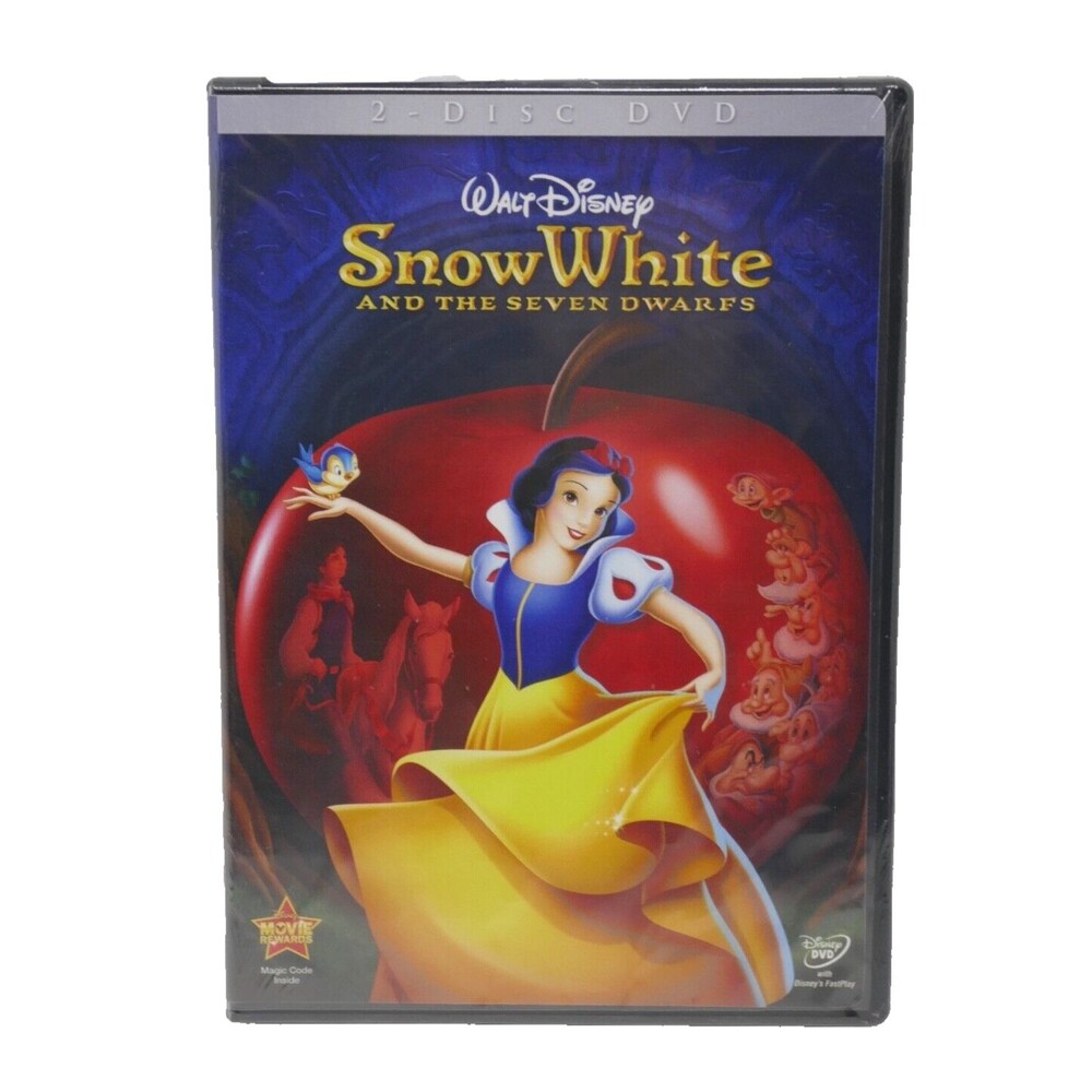 Snow White and the Seven Dwarfs (DVD, 2009, 2-Disc Set, Deluxe Edition) SEALED